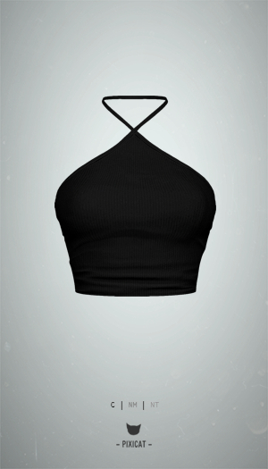 -Pixicat- Ronja Top (Black)