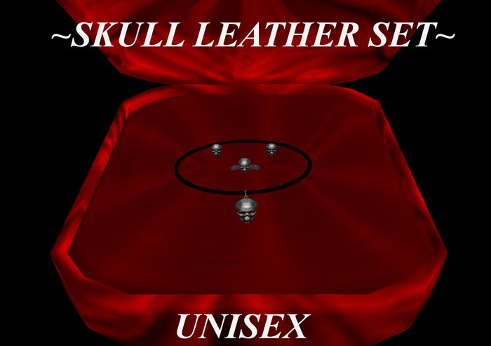 ~SKULL~ JEWELRY SET -UNISEX