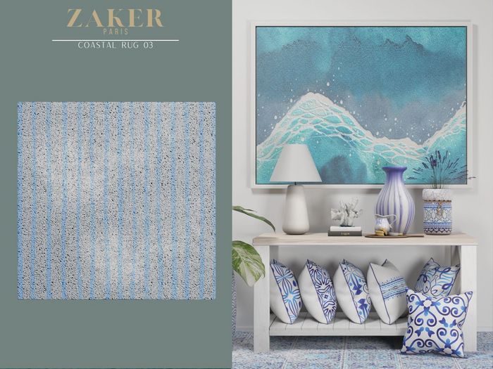 ZAKER : Coastal Rug 03