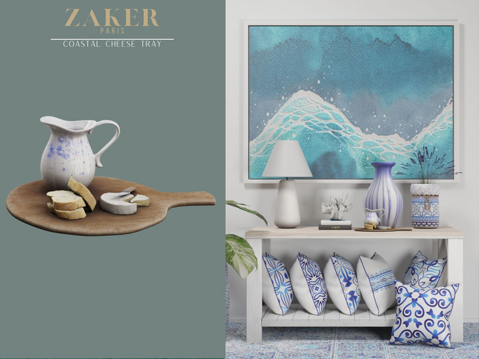 ZAKER : Coastal Cheese Tray