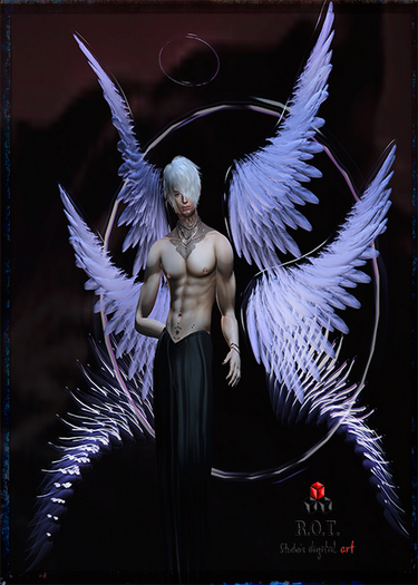 R.O.T.  Studio's. - Quality 100% mesh - holy wings fp