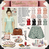 Tres Blah - Slumber Party Shorts (Lara) - Clouds