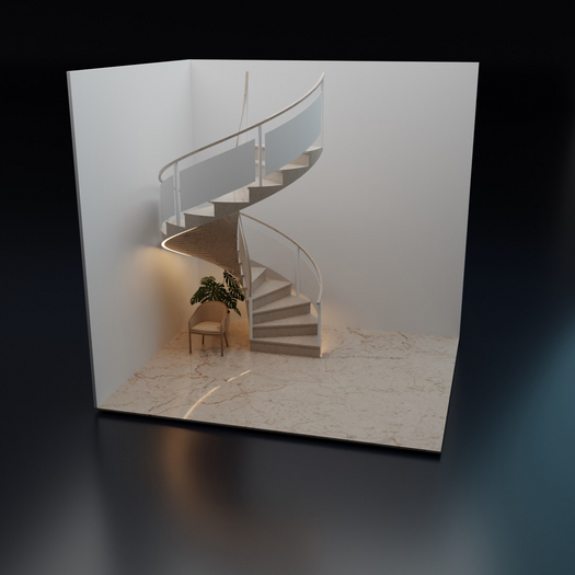 Luxury Stair Scene