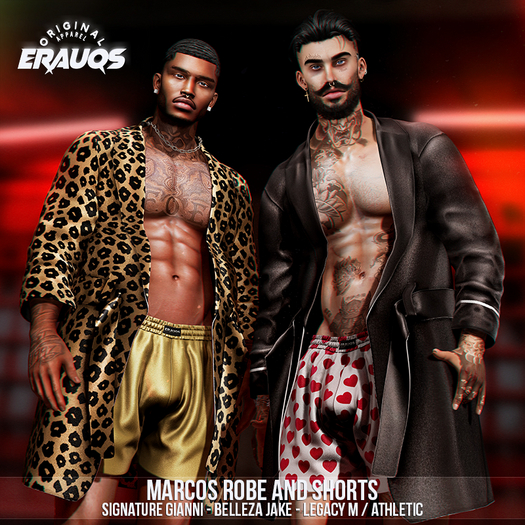 [ ERAUQS ] - Marcos Shorts - Fatpack