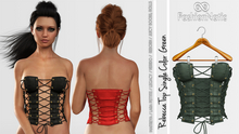Rebecca Top Green - Maitreya, Petite, Legacy, Nerido, Reborn, Juicy - FashionNatic