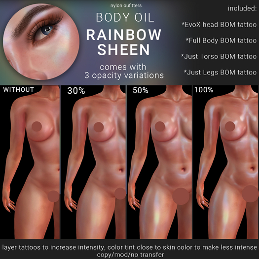 (NO) Body Oil - Holo