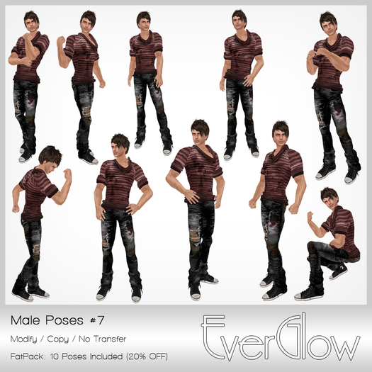 *EverGlow* - Boys Poses #7