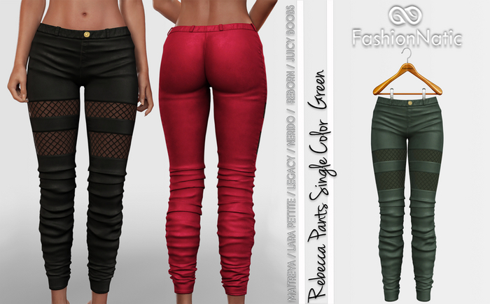 Rebecca Pants Green - Maitreya, Petite, Legacy, Reborn, Juicy Rolls - FashionNatic