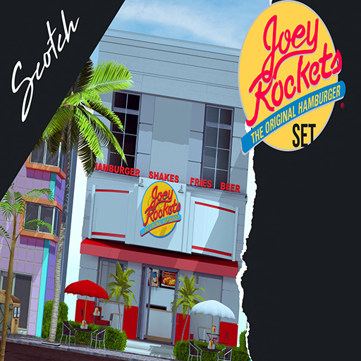 ///SCOTCH///JOEY ROCKETS BUILD// SET (BOXED)