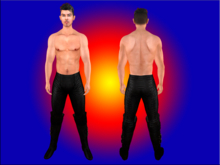 Renaissance peasant pant-boot combo dark