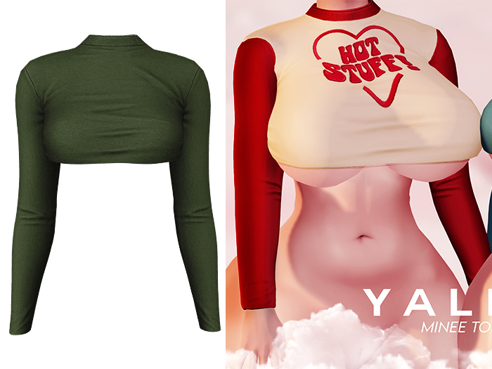 YALLA ✦  Minee Top [FOREST]