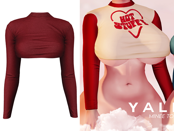 YALLA ✦  Minee Top [RED]