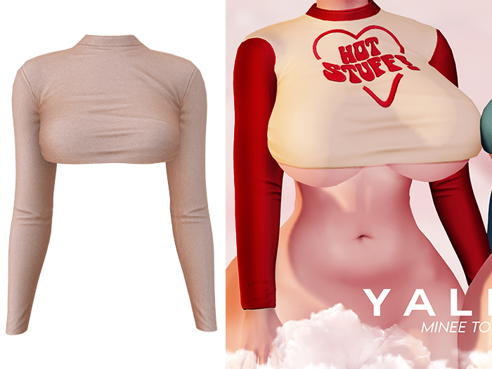 YALLA ✦  Minee Top [TAN]