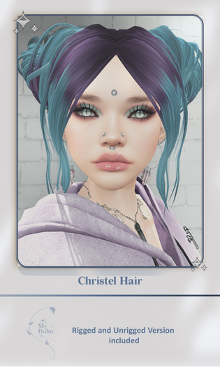 ::MB:: Christel Hair Greyscale
