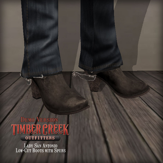 [Timber Creek] Lady Austin Low Cut Boots-DEMO