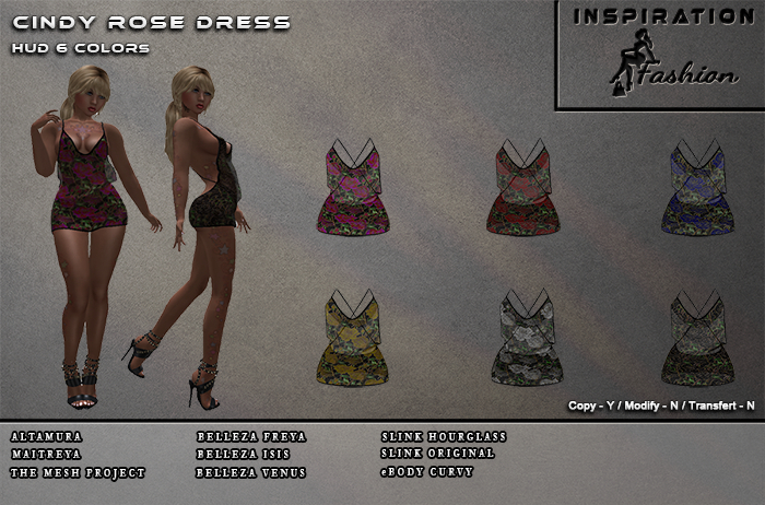 Cindy Flower Dress