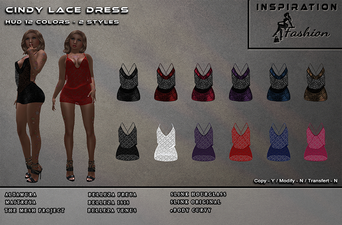 DEMO Cindy Lace Dress