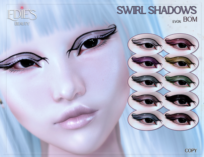 ~Edie's~ Swirl Shadows BOM EvoX DEMOS