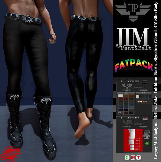 Fatpack-L'Emporio&PL ::*Jim*:: Trousers and Belt-