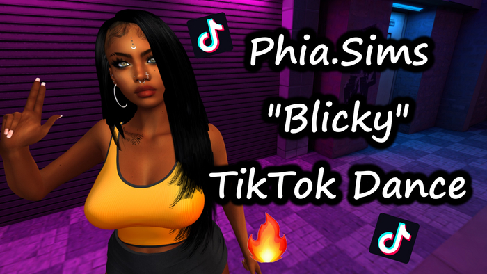 Phia.Sims Blicky TikTok Dance Animation FIXED