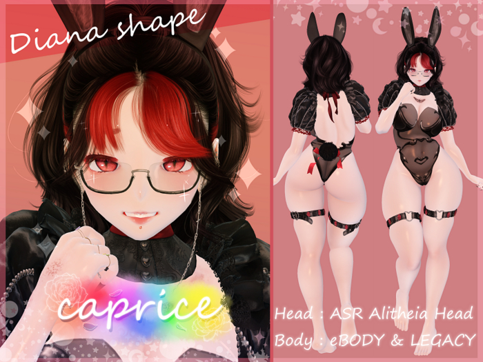 [:caprice:] Diana shape (ASR Alitheia Head)
