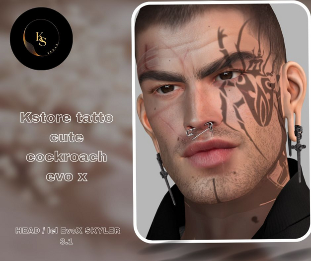 Kstore tatto cute cockroach evo x