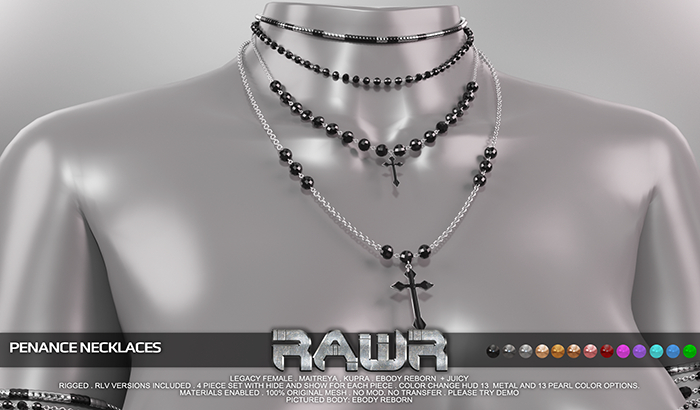 RAWR! Penance Necklace DEMO (add me)