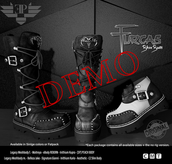 D*E*M*O L'Emporio&PL ::*Furcas*::-Biker Boot-
