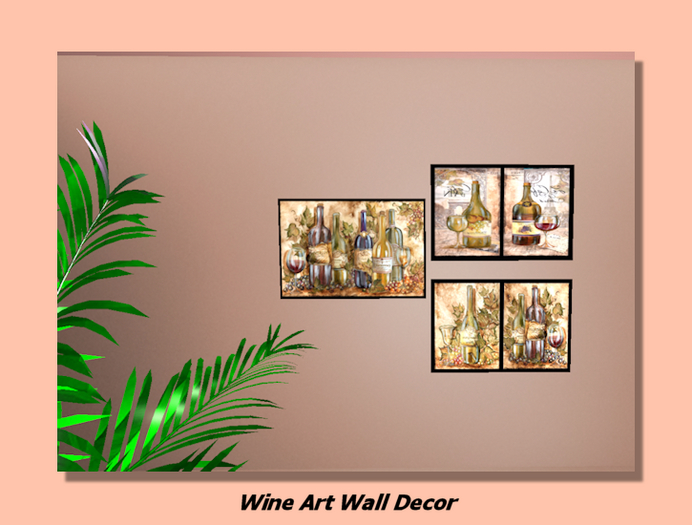 Wine Art Wall Decor Posters-full perm