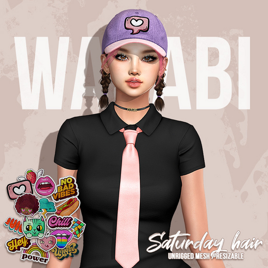 Wasabi // Saturday HW Ed. Hair - Absolute Pack