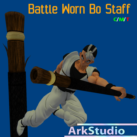 Battle worn - bostaff frayed boxed