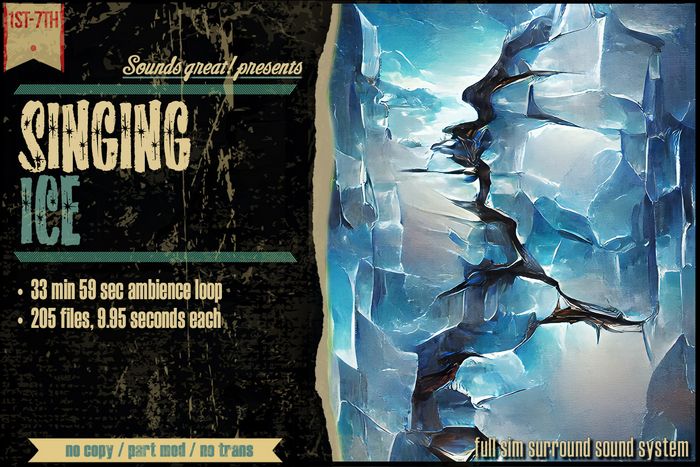 Sounds Great! Ambient System - Singing Ice