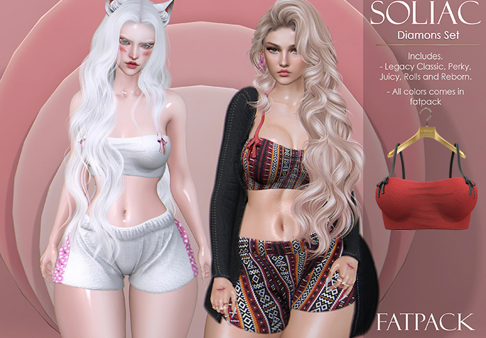 SOLIAC - Top Diamons - Red