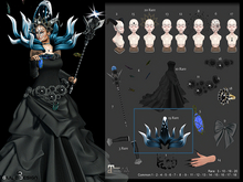 19 Chestpiece-[GIULIADESIGN]-Midnight Blue- Rare
