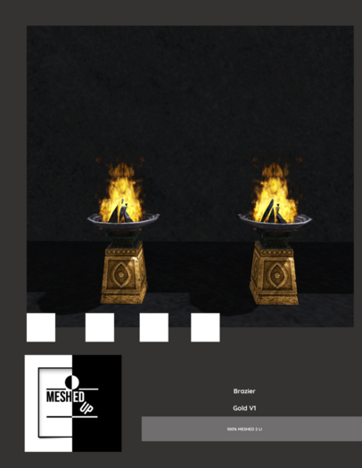 MeshedUp: Brazier Gold V1 