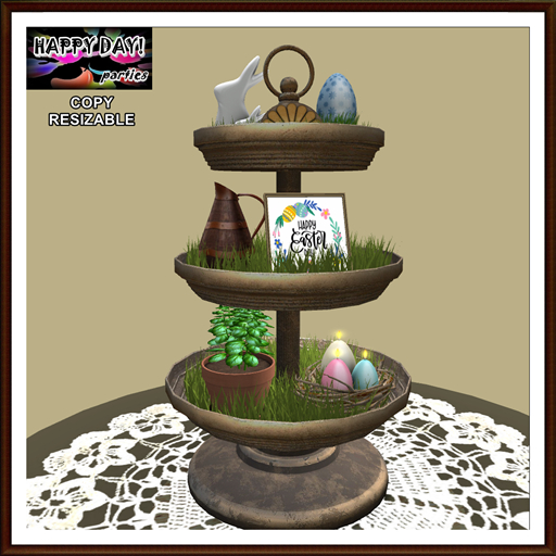 Easter - Tiered Tray