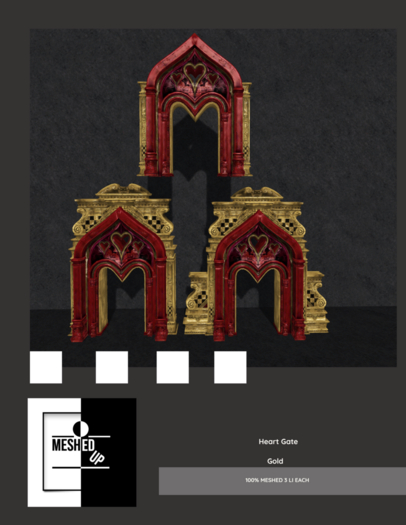 MeshedUp: Heart Gate Gold Pack 