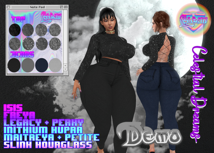 DEMO GLEAM: Celestial Dreams Outfit