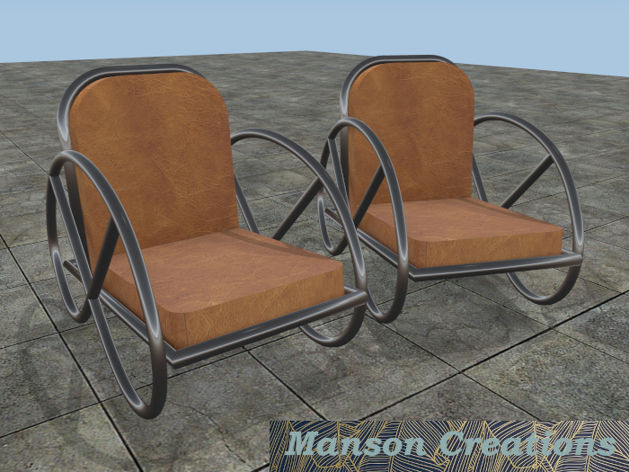 Pretzel Chair.(with sit animations)
