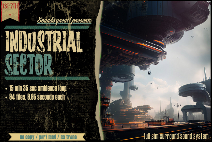 Sounds Great! Ambient System - Sci-Fi Industrial Sector
