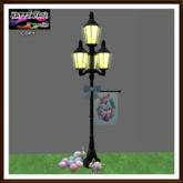 Easter - Post Lamp