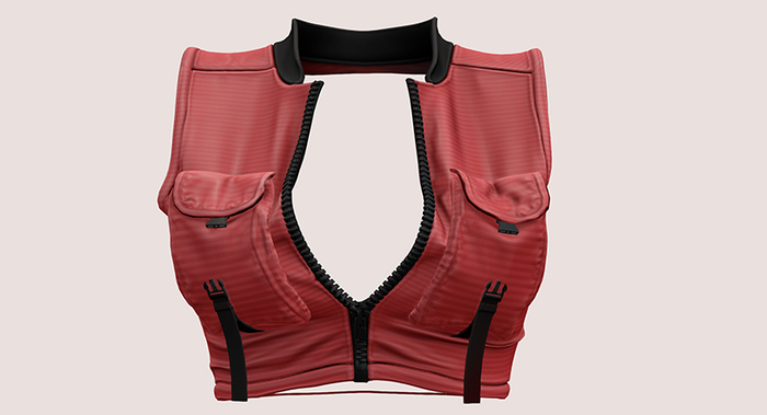 #UNIVERSA - Caresha Top - Red