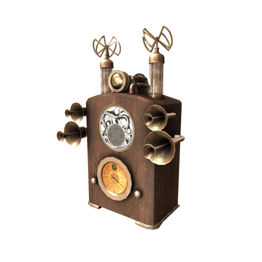[Tia] Steampunk - Oldies Music Player / Jukebox (Boxed)