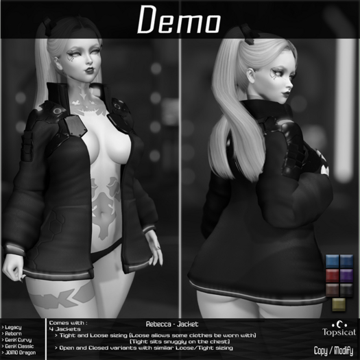 [DEMO] [Topsicat] Rebecca Jacket