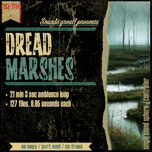Sounds Great! Single Controller - Dread Marshes