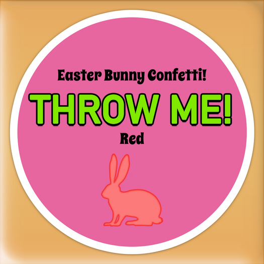 BGC - Easter Bunny Confetti (Red)