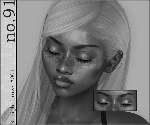 No.91 - Straight Brows evoX - DEMO