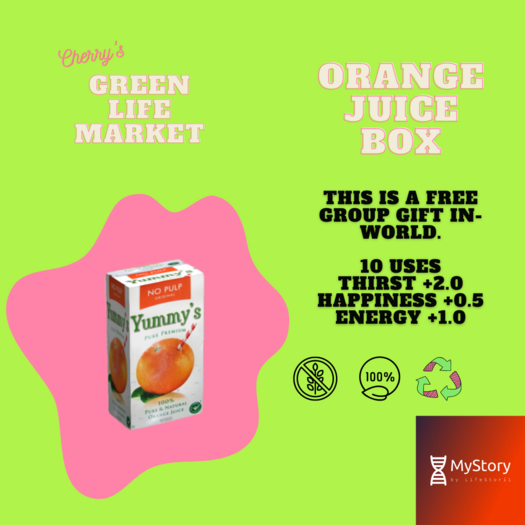 Orange Juice Box - MyStory