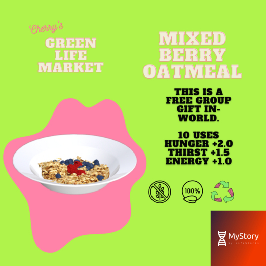 Mixed Berry Oatmeal - MyStory