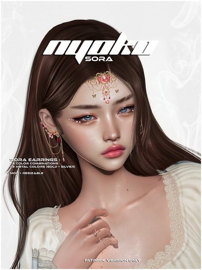 Nyoko - Sora Earrings [FATPACK]